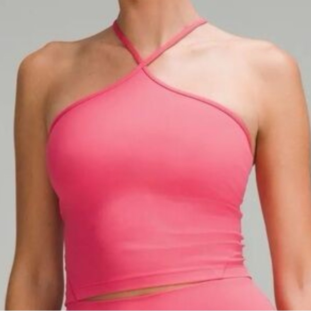 Lululemon Nulu Align T-Strap Tank Size 12 Pink #4315